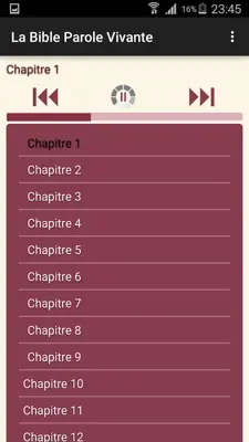 La Bible Parole Vivante android App screenshot 4